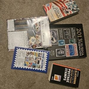 Lot Of US Stamp Collecting Guides and Catalogs For Postage Stamp Collectors